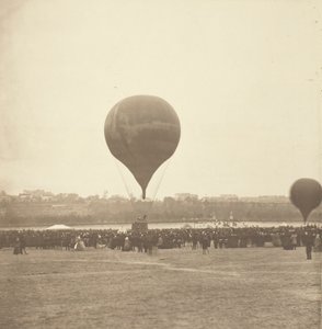 Le Geant, Champ de Mars, 18. Oktober 1863, wahrscheinlich gedruckt 1880-89 von Nadar