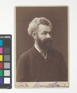 Mihály von Munkácsy (eig. Michael Leo Lieb, 1844-1900), Maler (signiert)