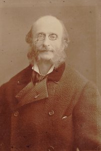 Porträt von Jacques Offenbach, 1819-1880, 1870