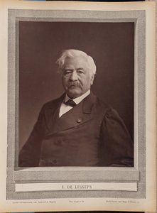 F. de Lesseps von Nadar [Gaspard Félix Tournachon]