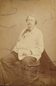 Selbstporträt im weißen Kittel Félix Nadar von Nadar [Gaspard Félix Tournachon]