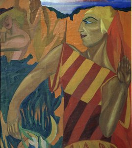 Medea. Kostümentwurf für das Ballett Das goldene Vlies, 1915 von Nadezhda Vladimirovna Lermontova