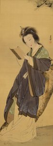 Chinesische Schönheit von Nagasawa Rosetsu