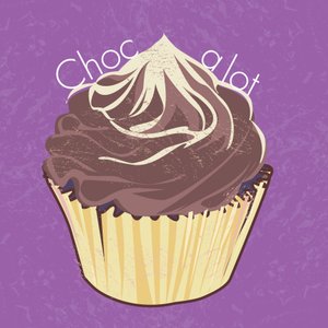 Choc A Lot Cup Cake, 2019 von Nancy Moniz Charalambous