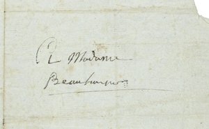 Brief an Josephine de Beauharnais von Napoleon Bonaparte