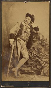 Maurice Barrymore von Napoleon Sarony
