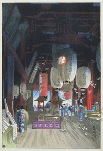 In der Kannon-Tempel in Asakusa