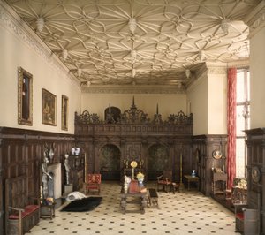 E-1: Englisches Großzimmer der späten Tudor-Zeit, 1550-1603