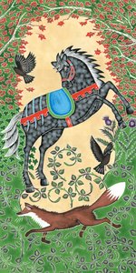 Pferd & Fuchs von Nat Morley
