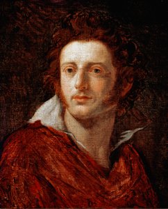 Porträt des italienischen Dichters und Dramatikers Ugo Foscolo (1778-1827)