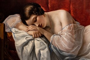 Der Schlaf der Unschuld (Detail)