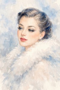 Elegantes Winterporträt von Natalie Bruns