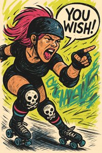 Du wünschst Roller Girl