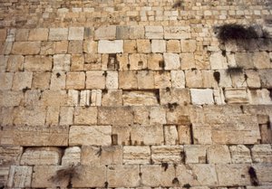 Westliche Mauer des Tempels auf dem Tempelberg, Jerusalem