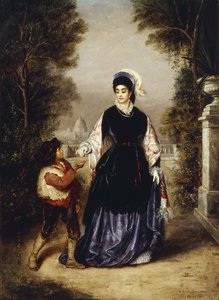 Die großzügige Dame, 1874
