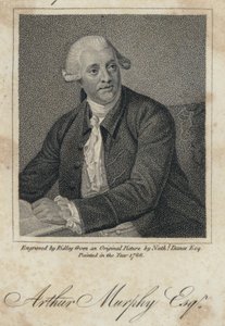 Arthur Murphy, irischer Schriftsteller (Stich) von Nathaniel (after) Dance Holland