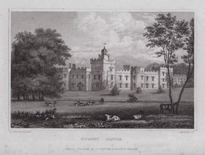 Hornby Castle von Nathaniel (after) Whittock