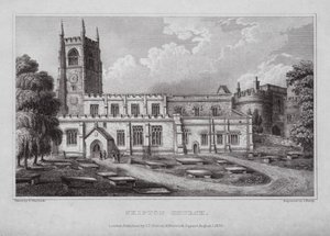 Kirche von Skipton von Nathaniel (after) Whittock