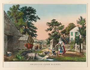Amerikanische Bauernhofszenen. Nr. 2 von Nathaniel Currier