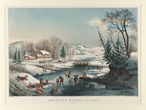 Amerikanische Winterszenen. Morgen