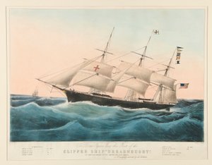 Klipperschiff von Nathaniel Currier