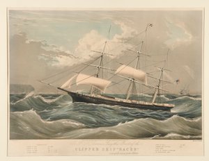 Klipperschiff von Nathaniel Currier