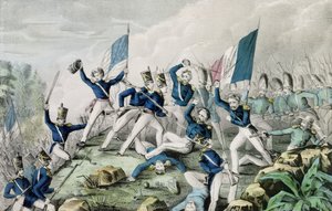 Sturm auf die Höhen von Cerro Gordo, 1847