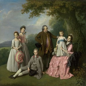 Die Familie Pybus von Nathaniel Dance-Holland