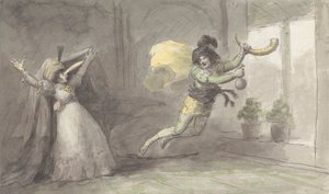 Theaterszene von Nathaniel Dance