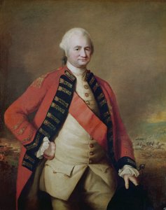 Porträt von Robert Clive (1725-1774) 1. Baron Clive, 1773