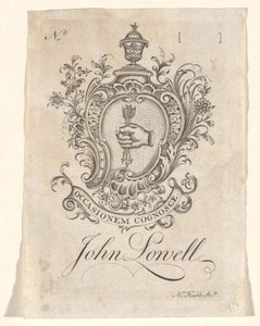 Exlibris von John Lowell
