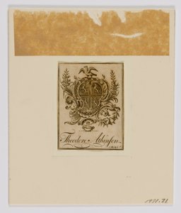 Theodore Atkinson Exlibris