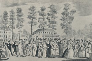 Der Jubiläumsball in den Ranelagh Gardens, 26. April 1749 von Nathaniel Parr
