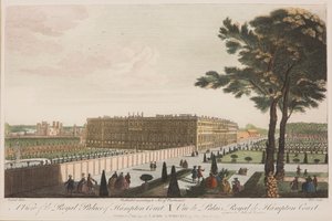 Der königliche Palast von Hampton Court von Nathaniel Parr