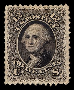 12c Washington Einzelstück, 1861 von National Bank Note Company