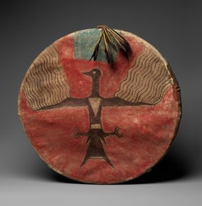 Schild, ca. 1885 von Native American