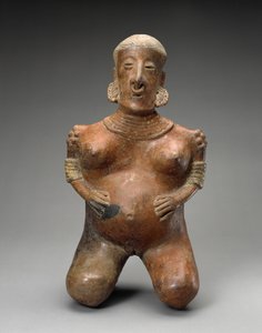 Kniende schwangere Frau von Nayarit Nayarit