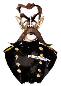 Irisch-geborener, britischer Feldmarschall, Erster Earl Kitchener von Neale Osborne