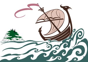 Märchenschiff, 2022 von Neale Osborne