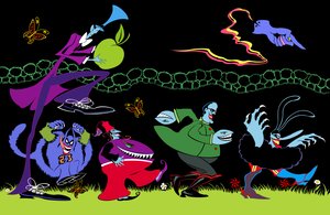 Die Blauen Meanies, 2023 von Neale Osborne