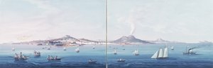 Die Bucht von Neapel von Neapolitan School