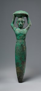 Fundamentfigur des Königs Shulgi von Ur, einen Korb tragend, um 2094-2047 v. Chr. von Neo Sumerian