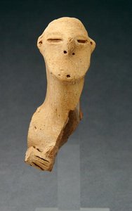 Kopf eines Idols, 400-300 v. Chr.