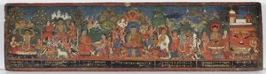 Buddhistisches Manuskriptcover