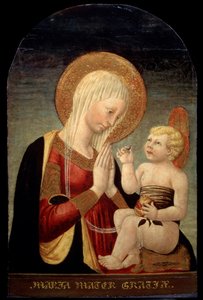 Madonna mit Kind und Granatapfel, 15. Jahrhundert