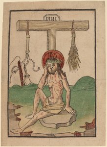 Christus als Schmerzensmann von Netherlandish 15th Century