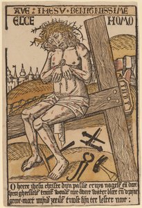 Christus als der Schmerzensmann von Netherlandish 15th Century