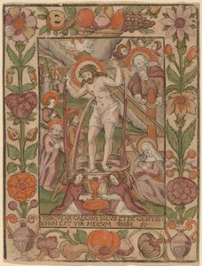Christus in der Kelter von Netherlandish 16th Century