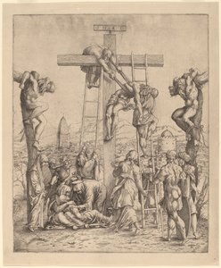 Die Kreuzabnahme von Netherlandish 16th Century after Andrea Mantegna