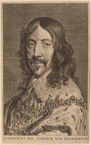 Ludwig XIII. von Netherlandish 17th or 18th Century
